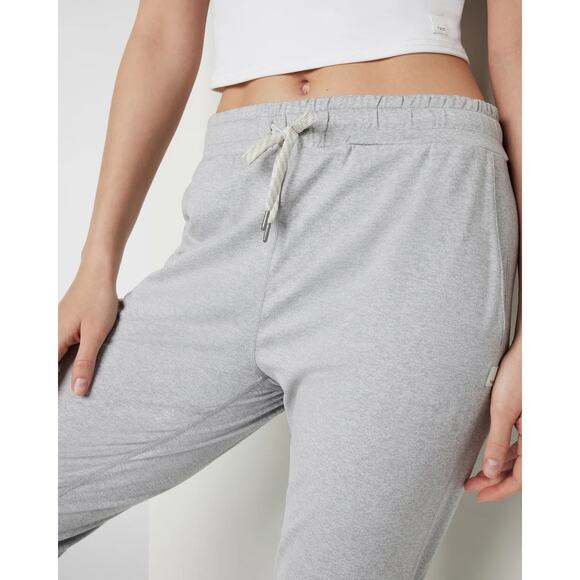 Vuori Performance Jogger Long Pale Grey Heather - Picture 5 of 10